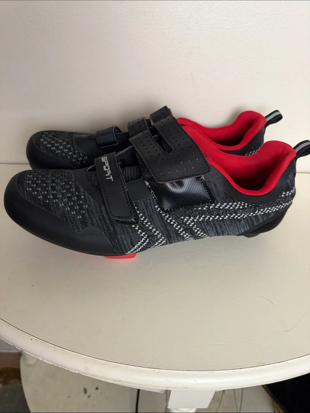 (2386) ULTIANT unisex cycling shoes, Size: 44euro / 10.5 (W:11)